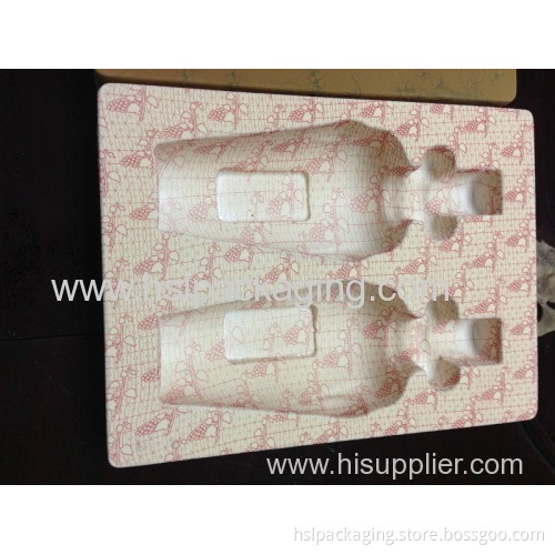 Vacuum Forming & Thermoforming Tray With Flocking For Wine